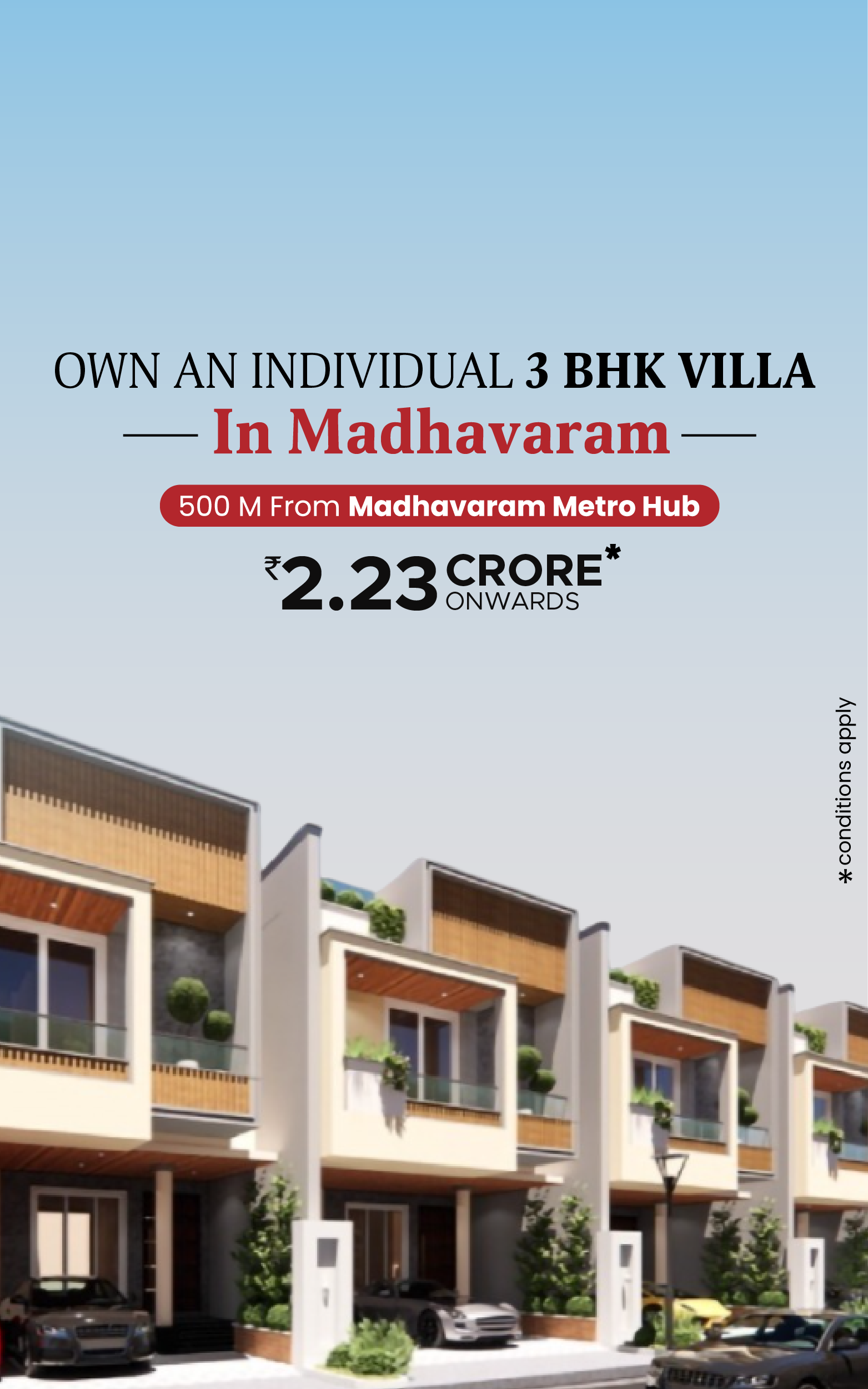 individual house for sale in madhavaram